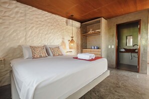 Suíte Master | Minibar, free WiFi, bed sheets - Amana Icaraizinho (Amontada)