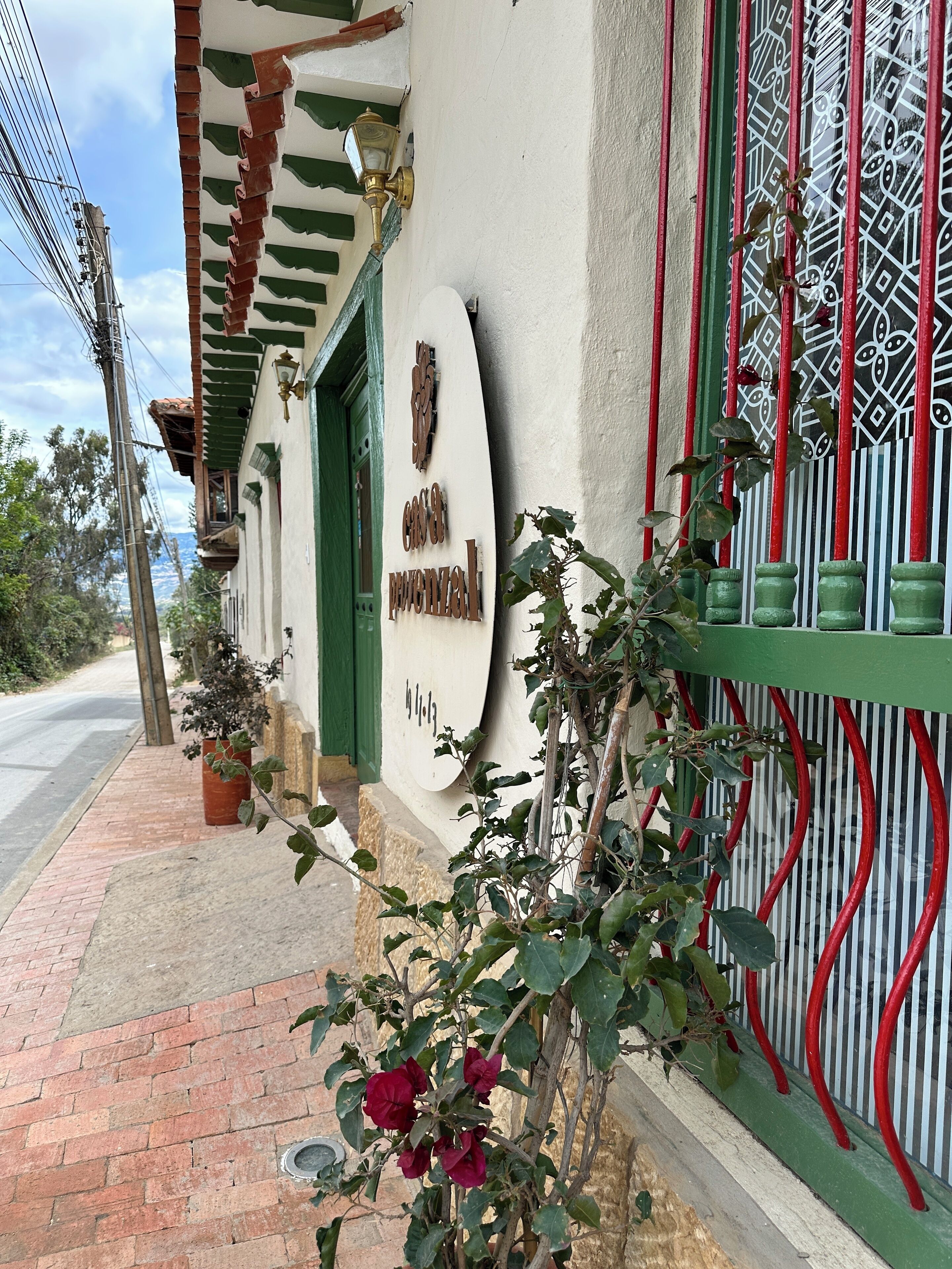 Facciata della struttura