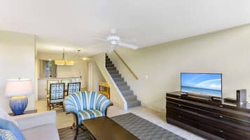 50-inch Smart TV with cable channels