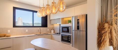 Basic-lejlighed | Privat køkken