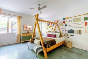 1 室のベッドルーム、アイロン / アイロン台、WiFi、ベッドシーツ