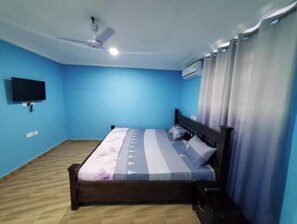 1 bedroom, Internet, bed sheets - WaterHeater, Kitchen &Furnished Home @Pokuasi Fise (Fise-Amasaman)
