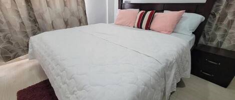 1 dormitorio, Internet, ropa de cama