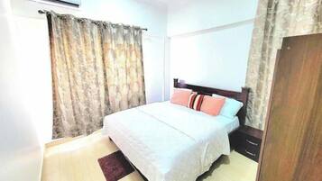 1 dormitorio, Internet, ropa de cama