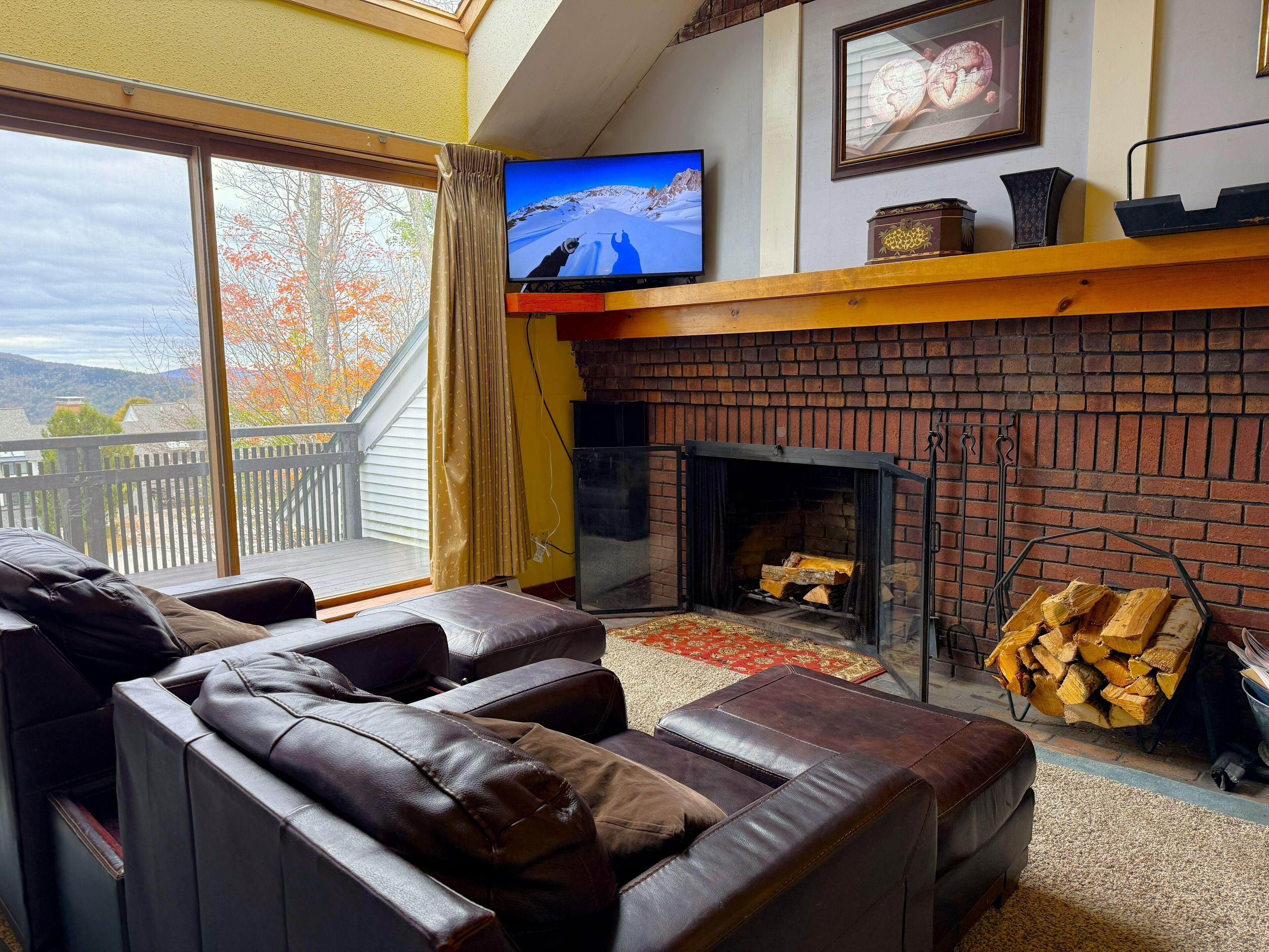 Älytelevisio, takka