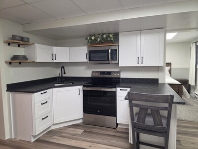 Just remodeled- Basement Apartment