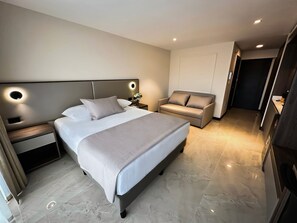 Classic Apartment, City View | Desk, blackout curtains, iron/ironing board, free WiFi