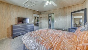 1 多间卧室、熨斗/熨衣板、WiFi、床单