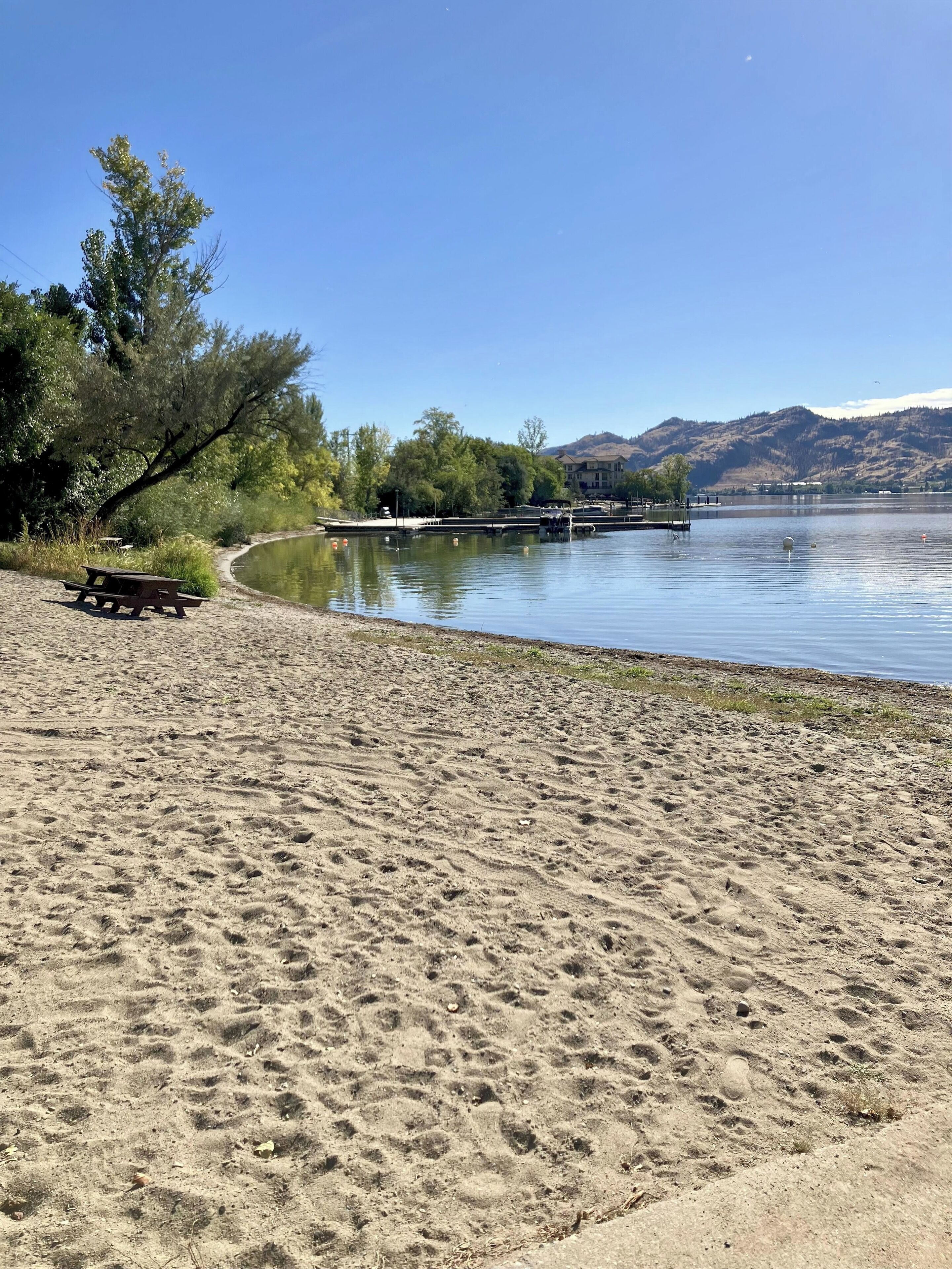 Sur la plage, serviettes de plage