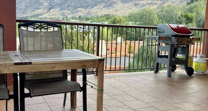 Luxury top-floor Penthouse with private dock, pool and stunning lake views.