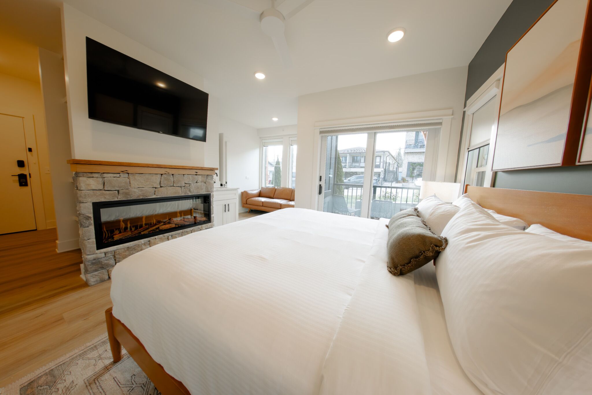 Chambre Double Luxe, balcon, vue ville