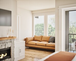 Deluxe tweepersoonskamer, balkon | Gratis wifi