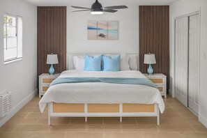 2 soverom, skrivebord, strykejern/-brett og wi-fi (inkludert)