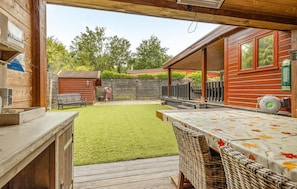 Outdoor dining - Cozy home in Erm with WiFi (Erm)