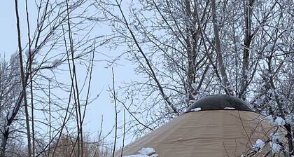 Enchanting 1-bedroom Yurt "Here We Have Idaho" in Ririe, sleeps 4