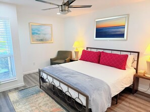 3 bedrooms, iron/ironing board, WiFi, bed sheets