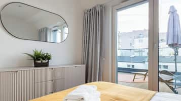 1 bedroom, iron/ironing board, WiFi, bed sheets