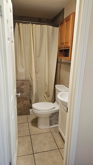Towels, soap, toilet paper