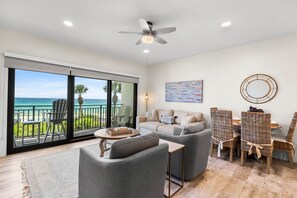 Smart TV - Sea 9 at the Palms | Newly-renovated Gulf-front escape with pool, beach access (Seagrove Beach)