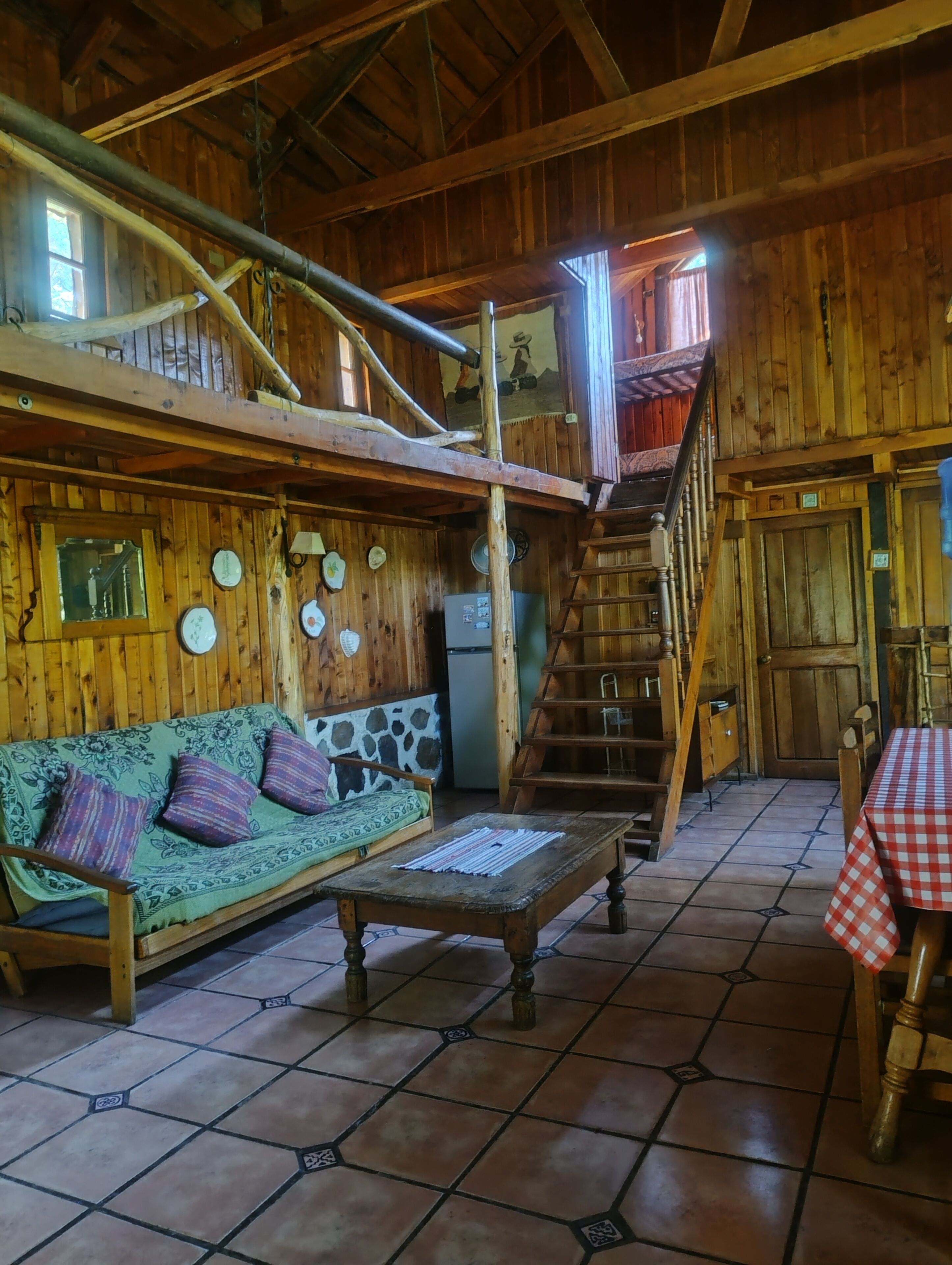 家庭小屋, 2 间卧室, 露台, 花园景观 | 起居区