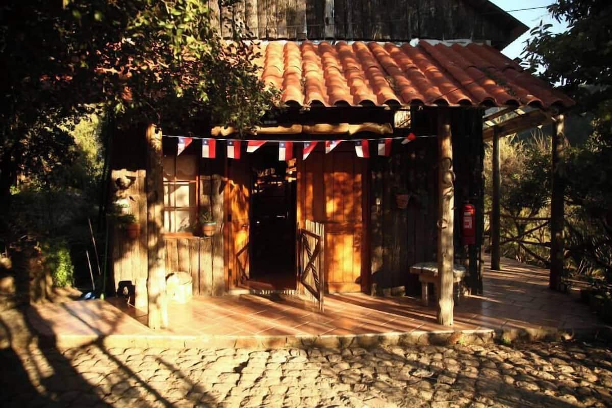 Family Cabin, 2 Bedrooms, Patio, Garden View | Laptop workspace, iron/ironing board, free WiFi, bed sheets