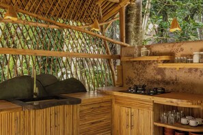 Deluxe Double Room, Balcony, Garden View | Terrace/patio