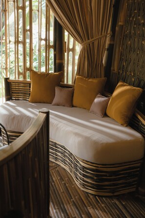 Habitación doble Deluxe, balcón, vista al jardín | Wifi gratis 