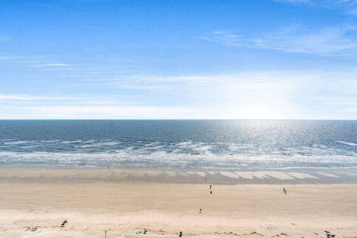 On the beach