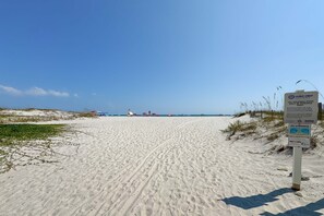 Beach nearby