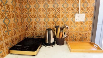 Villa, balcon, vue piscine | Cuisine privée