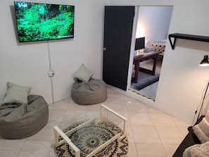 1 chambre, fer et planche Ă repasser, Wi-Fi, literie fournie