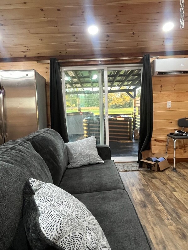 TV connectée, cheminée