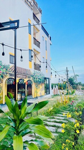 Fachada da propriedade