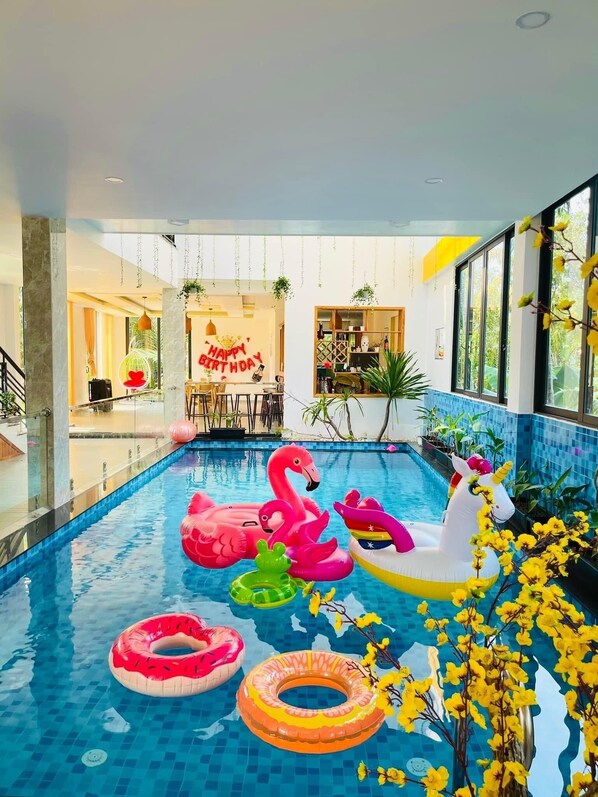 Indoor pool, outdoor pool - Le riverside Villa Hoi An by Hometown (Hoi An)