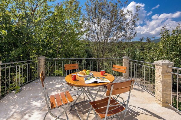 Restauration en plein air