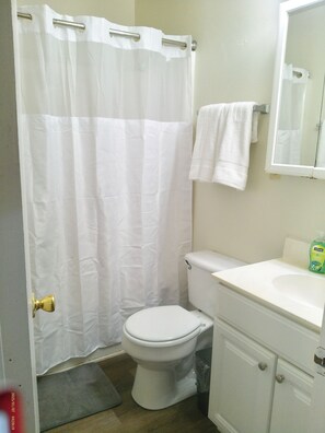 Towels, toilet paper