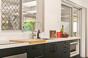 Microwave, oven, stovetop