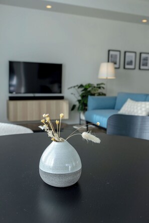 スマートテレビ、暖炉