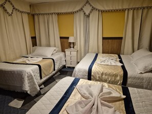 Basic Quadruple Room, Multiple Beds | Laptop workspace, free WiFi