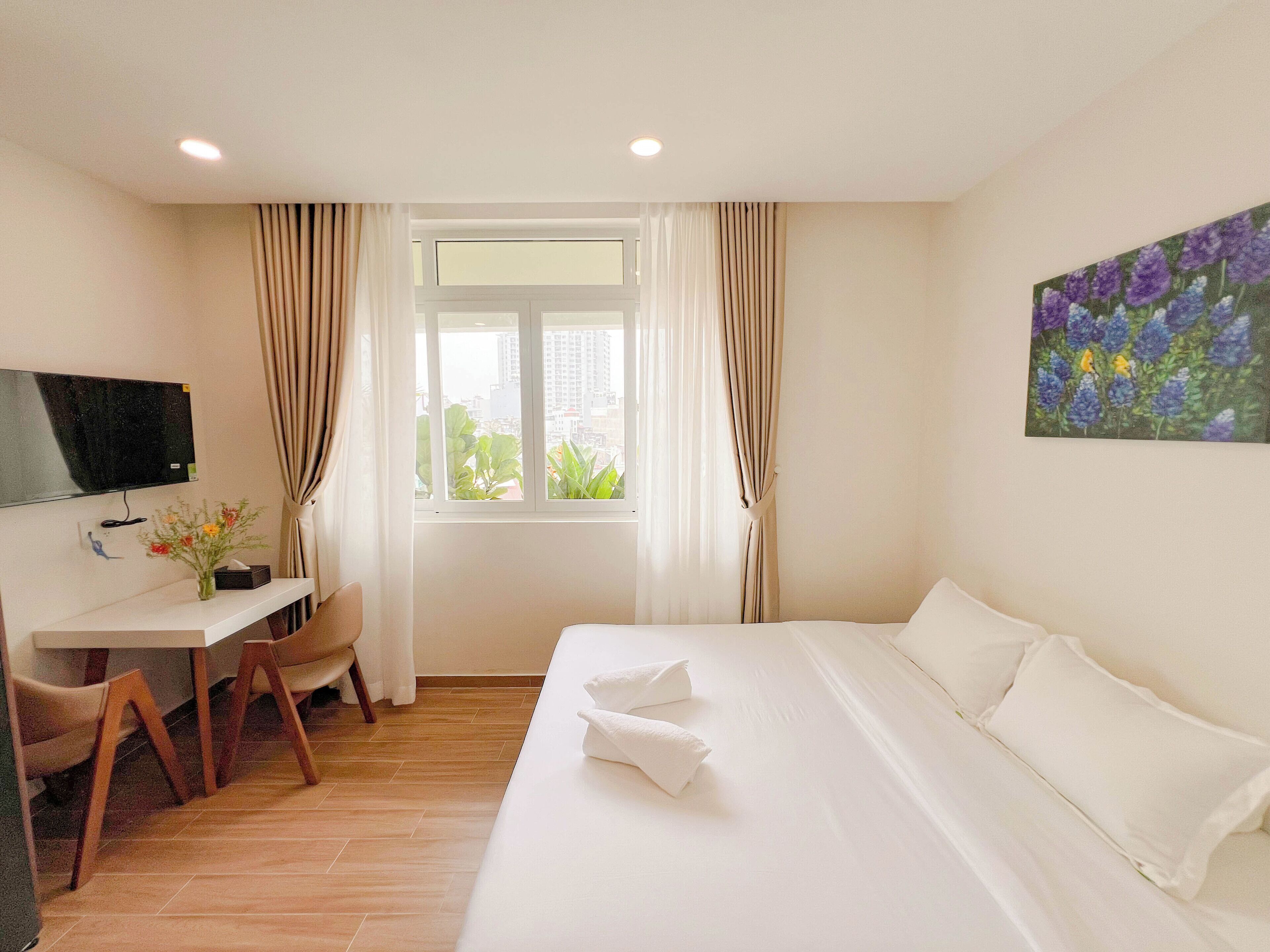 Studio Deluxe, bếp, quang cảnh thành phố | Sơ đồ bố cục