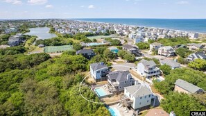 Exterior - 3min walk to beach! Dogs OK, Private Pool, Hot Tub (Corolla)