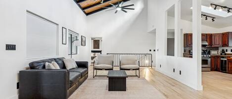 Smart TV, table football, ping pong