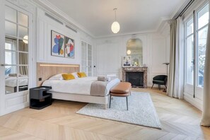 Apartment | 1 bedroom, laptop workspace, iron/ironing board, bed sheets - Wonderful AC Apartment Terrace Madeleine Opera (Paris)