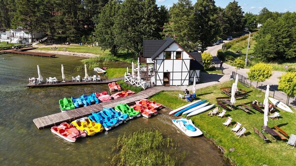 House | View from property - Half of a Holiday Home, Huge Garden, Pond (gmina Stężyca)