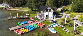 Half of a Holiday Home, Huge Garden, Pond
