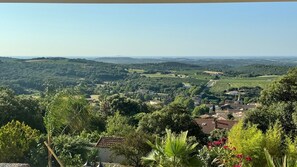 Blick von der Unterkunft