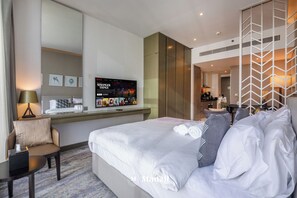 奢華開放式客房, 運河景 | 客廳