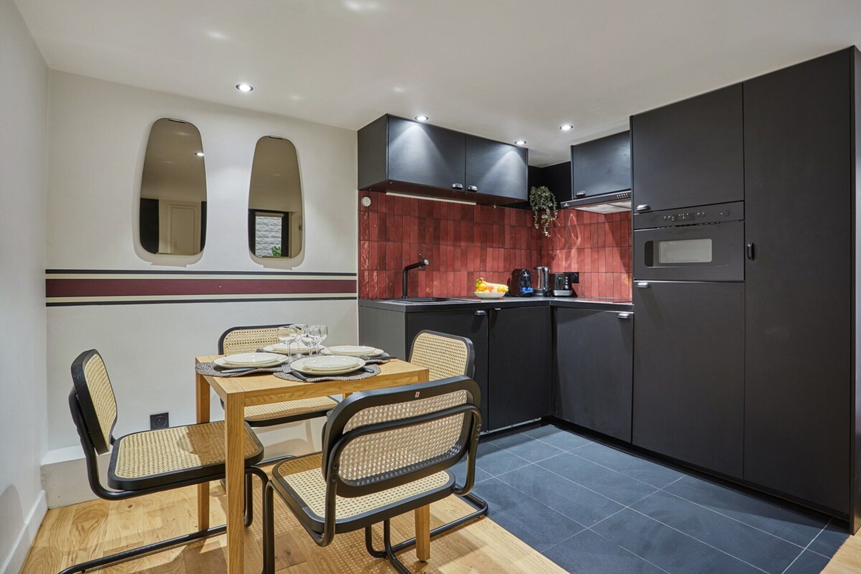 Leilighet | Eget kjøkken | Kjøleskap, mikrobølgeovn, kokeplater og kaffetrakter/tekoker