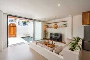 Living area - Amal Villas by Bali Bliss Properties (Canggu)
