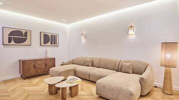 Smart-tv en een kantoor